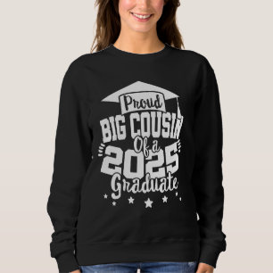 Sudadera Gran primo de un graduado superior de clase 2025