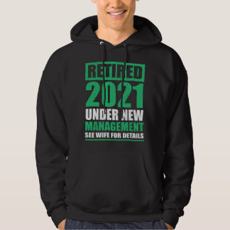 Sudadera Gran Regalo de Jubilación 2021 Pensionistas Esposo