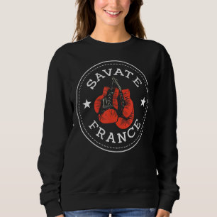 Sudadera Gran Savage Francia Guantes de boxeo Kick MMA