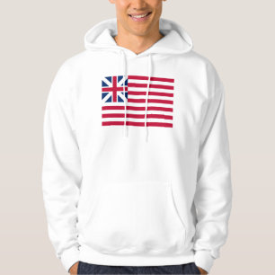 Sudadera Gran Unión, 1ª bandera estadounidense de las colon