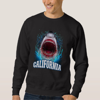 Sudadera Gran viaje de vacaciones de tiburón blanco a Calif
