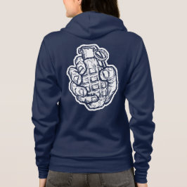 Sudadera Granada de Mano al Estilo de Cómics