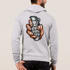 Sudadera Granada De Mano Al Estilo De Los Comics