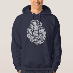 Sudadera Granada De Mano Al Estilo De Los Comics