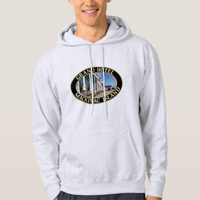 Sudadera Grand Hotel en la isla de Mackinac, Michigan (Anverso)