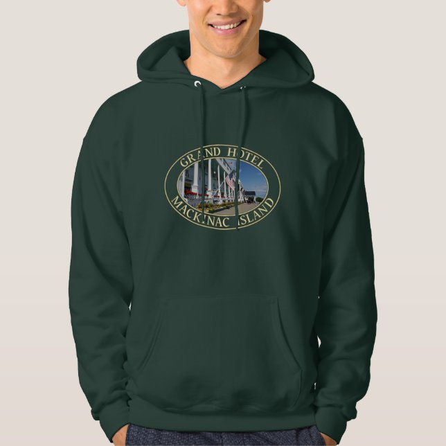 Sudadera Grand Hotel en la isla de Mackinac, Michigan (Anverso)