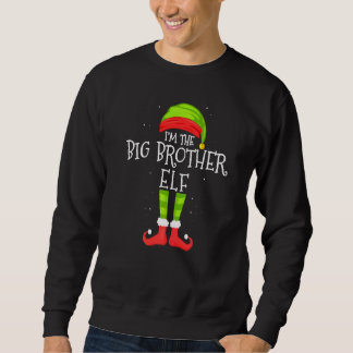 Sudadera Grande Hermano Elfo Coincidente Grupo Familiar Nav