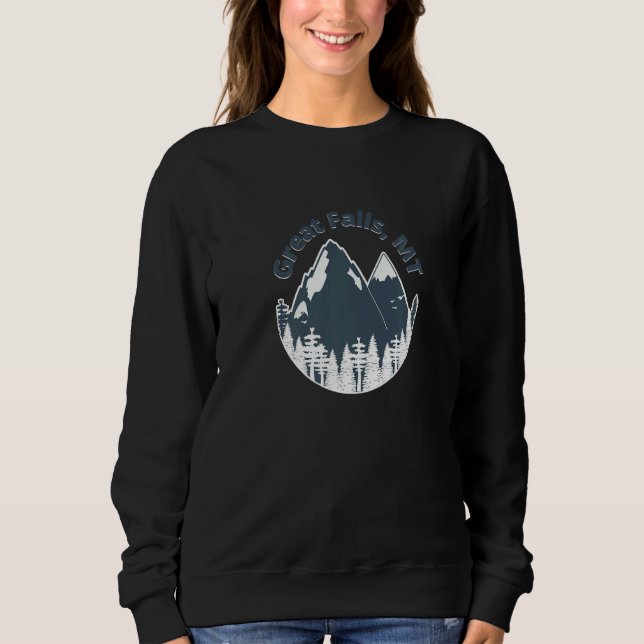 Sudadera Grandes cataratas Montañas Mt Senderismo Escalada  (Anverso)