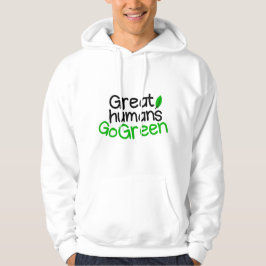 Sudadera grandes humanos verdes