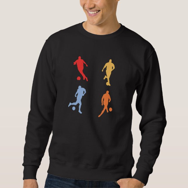 Sudadera Grandes Jugadores De Futbol (Anverso)