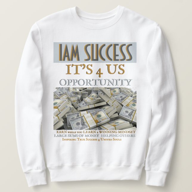 SUDADERA GRANDES SUMAS (Anverso del diseño)