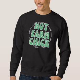 Sudadera Grandiosas chichas de granja Chicas mujeres cultiv