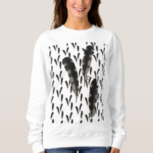 Sudadera Grandioso Carpintero de madera con plumas