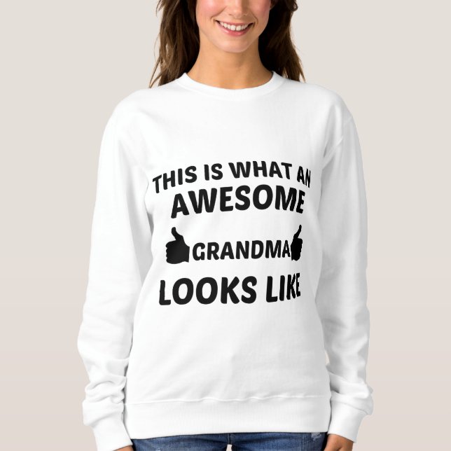 SUDADERA GRANDMA CONSCIENTE (Anverso)