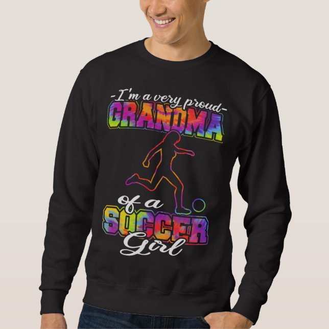 Sudadera Grandma of a Soccer Girl  Soccer Player Soccer Gra (Anverso)