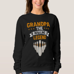 Sudadera GRANDPA La leyenda del boliche Guay Retro Bowler P