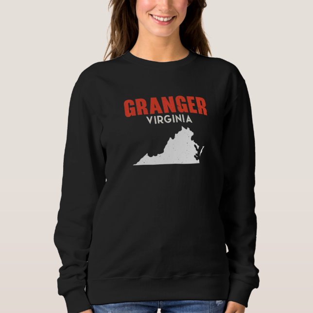 Sudadera Granger Washington USA State America Travel Washin (Anverso)