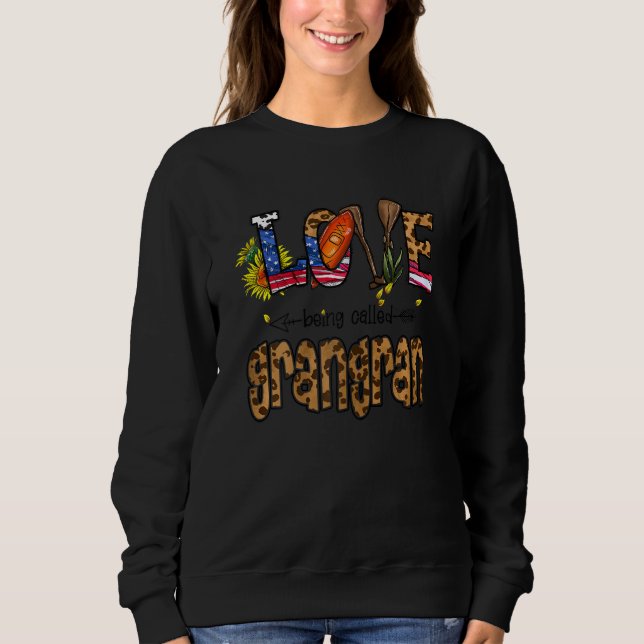 Sudadera Grangran de amor a las mujeres canoas (Anverso)