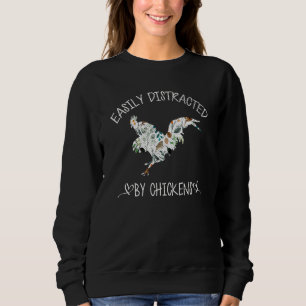 Sudadera Granja agrícola Hen Rooster Pollo animal