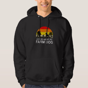 Sudadera Granja agrícola Perro Australiano Heeler Ganado Fa