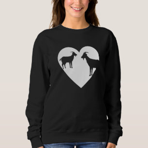 Sudadera Granja Cabra Mamá Animal Cabrero Cabra Mamá