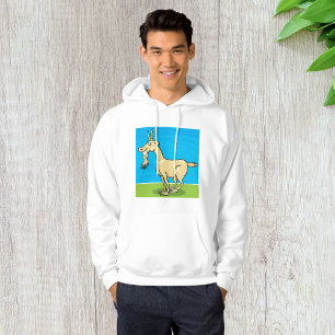 Sudadera Granja de Animales de Dibujos Animados Cabra Sonri