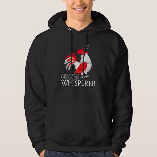 Sudadera Granja de aves de corral de pollo de Whisperer Far (Anverso)