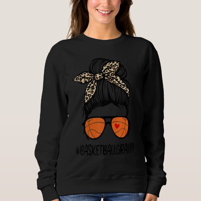 Sudadera Granja de baloncesto leopardo de la vida de desord (Anverso)