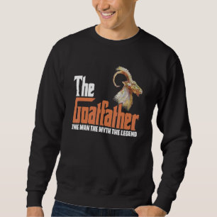 Sudadera Granja de cabras Animal Granjero Cabra Papá Granja