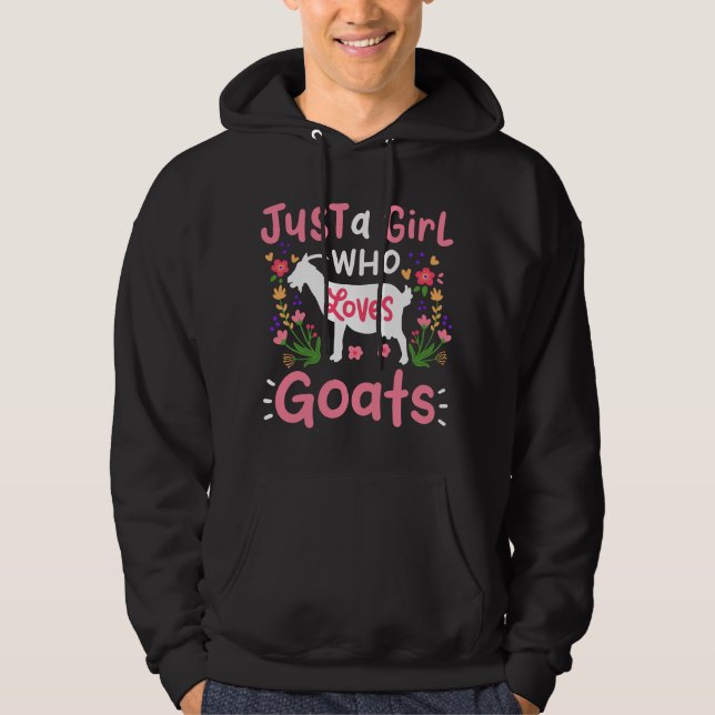 Sudadera Granja de cabras criador de cabras (Anverso)
