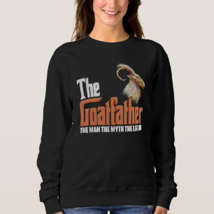 Sudadera Granja de cabras Granjero de animales Cabra Papá d