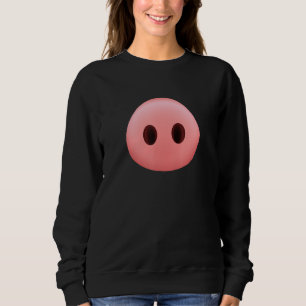 Sudadera Granja de cerdos animales lindos cerdos nariz agri