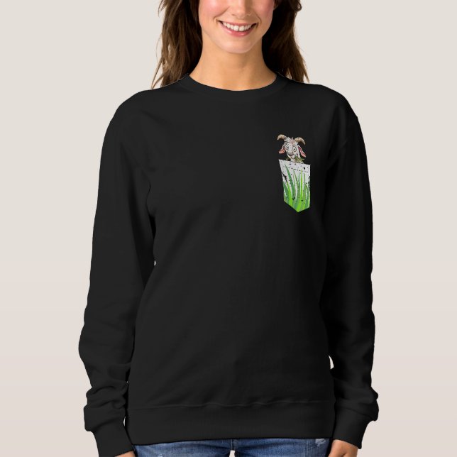 Sudadera Granja de cría de cabras Granjero de animales Bols (Anverso)