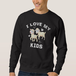 Sudadera Granja de ganadería Cabra de cabra de labrador