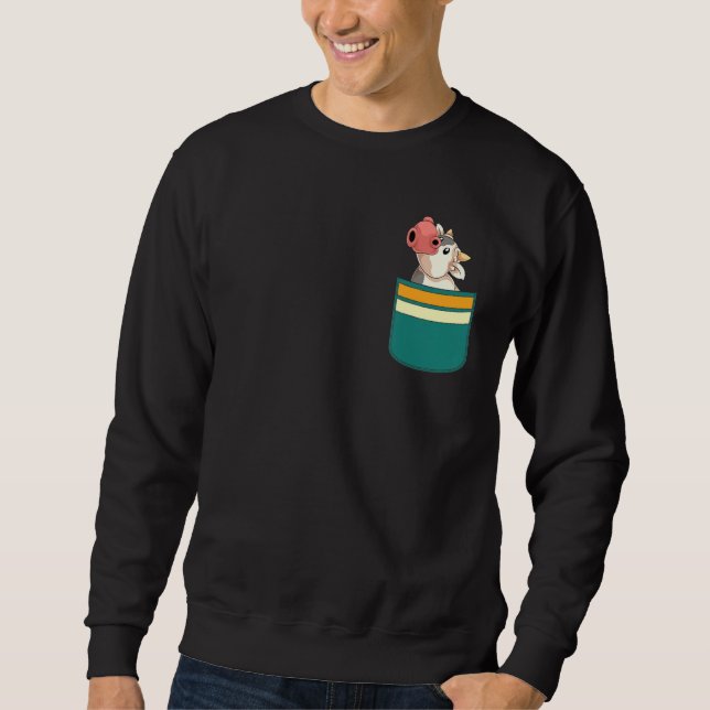 Sudadera Granja de ganadería de ganadería de ganadería de b (Anverso)