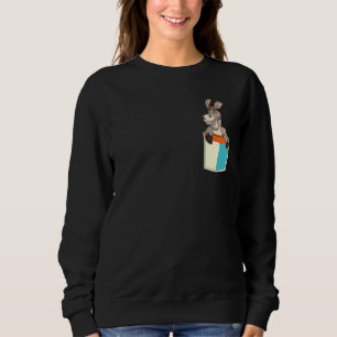 Sudadera Granja de grano de Donkey Granjero Granja Cute Poc