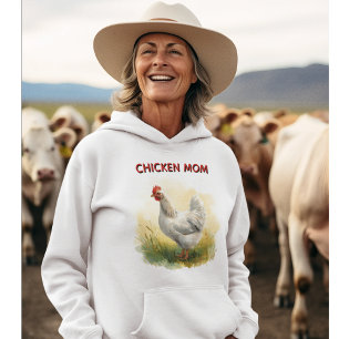 Sudadera Granja de la divertida mamá de las gallinas