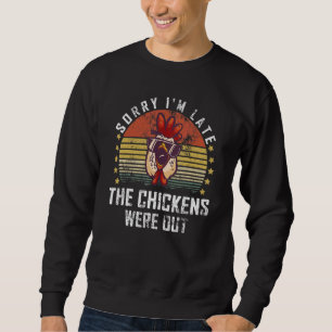 Sudadera Granja de pollo de granja Animales de granja 3