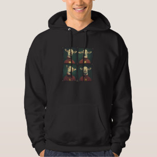 Sudadera Granja de retrato de estilo de los años 80 con una