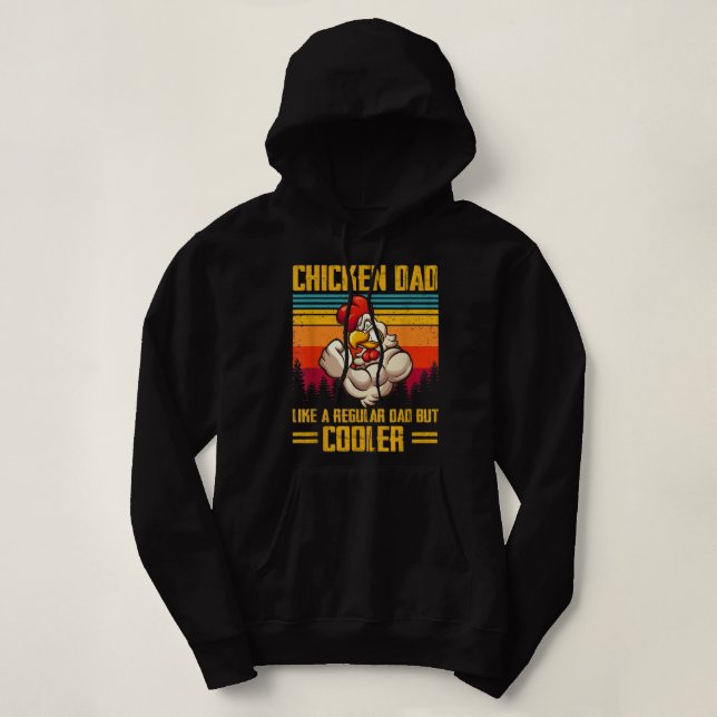 Sudadera Granja de tía de pollo (Diseño del anverso)