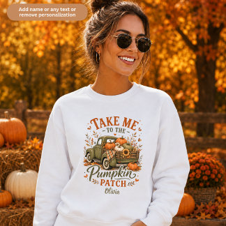Sudadera Granja del Parche de Calabazas Mercado de Agricult