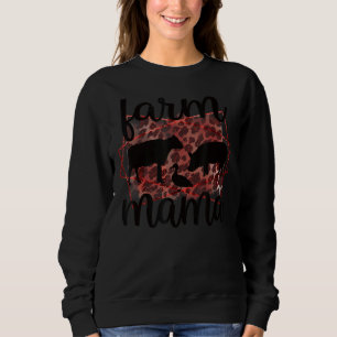 Sudadera Granja Mamá Granja Madre Orgullosa Campesina