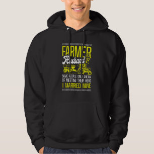 Sudadera Granjero Agricultor Marido Tractor Agricultor Mari