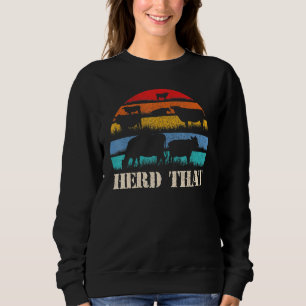 Sudadera Granjero De Leche De Vacas Que