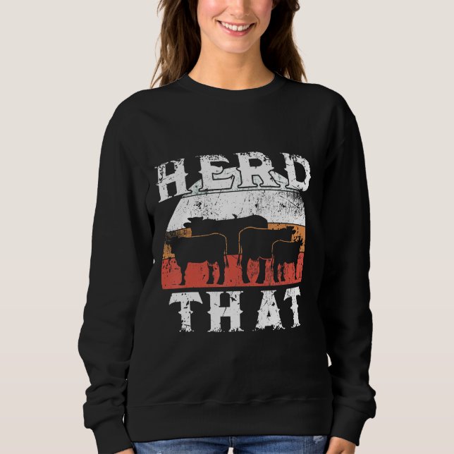 Sudadera Granjero Heredero De Tee De Vaca (Anverso)