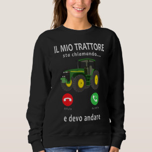Sudadera Granjero Mi Tractor Llama
