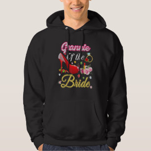 Sudadera Grannie De La Novia Feliz Boda Flor Rosa Sho