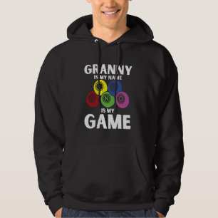 SUDADERA GRANNY ES MI NOMBRE BINGO ES MI NOMBRE DIVERSOS RE