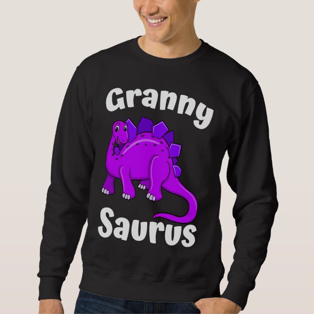 Sudadera Grannysaurus Granny Dinosaur  Dino Mother's Day (Anverso)