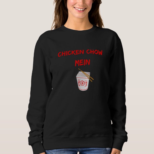 Sudadera Graphic Chinese Food Apparel Chicken Chow Mein 1 (Anverso)